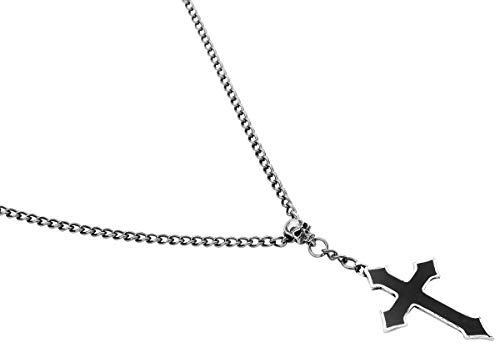 Alchemy Gothic Osbourne's Cross Hombre Collar Standard, Peltre,