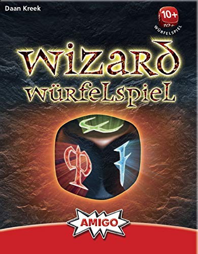 AMIGO Spiel + Freizeit Wizard 1955 - Juego de Dados Multicolor