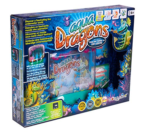 Aqua Dragons Mundo Submarino Juguete Educativo, Multicolor (World Alive Id4003) + Viaje Eggspress Al Periodo Jurásico Juguete Educativo, Multicolor (World Alive 4005) , Color/Modelo Surtido