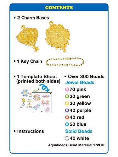 Aquabeads Elegant Charm Abalorios y accesorios. Actividad Creativa, multicolor (Epoch para Imaginar 32499)