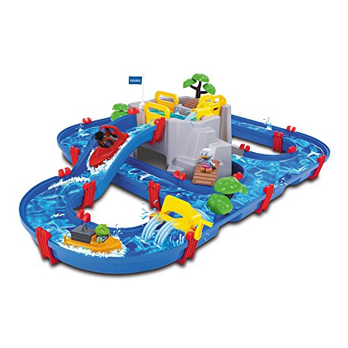 AquaPlay Juego de Agua 8700001542: «Montaña de Agua», 42 Piezas