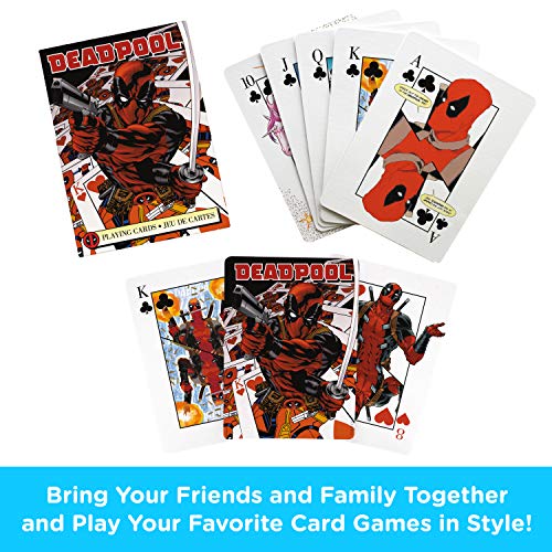 Aquarius Deadpool Mirror - Tarjeta de Felicitación – 52 Tarjetas