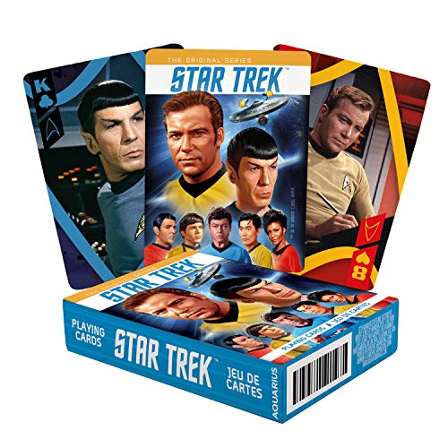 Aquarius Star Trek Cast - Juego de cartas para jugar