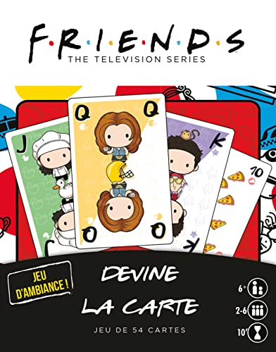 Asmodee | Devine la Tarjeta: Friends | Juego de Cartas | Edad: 6+| 2-6 Jugadores. Tiempo de Parte: 10 Minutos