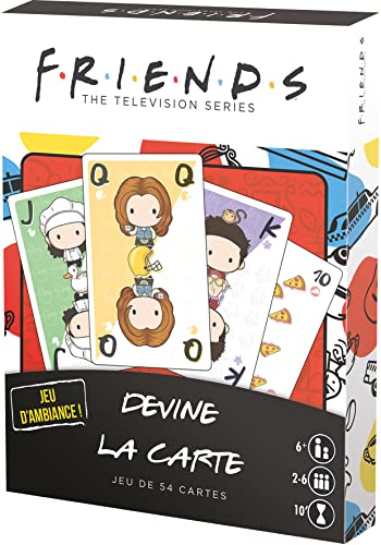 Asmodee | Devine la Tarjeta: Friends | Juego de Cartas | Edad: 6+| 2-6 Jugadores. Tiempo de Parte: 10 Minutos