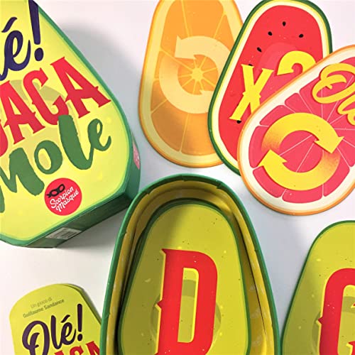 Asmodee - Olé! Guacamole, Juego de Cartas, Juego de Fiestas, edición en Italiano, 8148