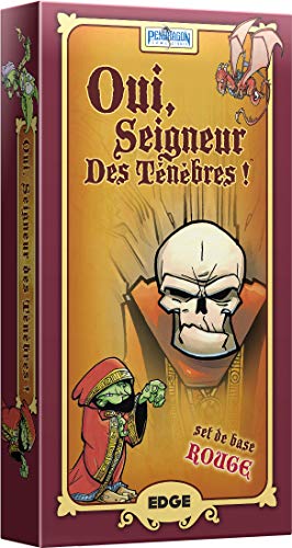 Asmodee- Oui, Seigneur Des Ténèbres Set de Base Rouge Juego de Mesa, Multicolor (EFPEDO01)