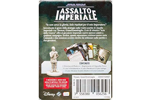 Asmodee Star Wars Assalto Imperial: Thrawn Pack Nemico Miniatura Expansión Italiana, Multicolor (9052)