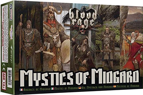 Asterion 8732 – Juegos Blood Rage Color mistici de Midgard, edición Italiana