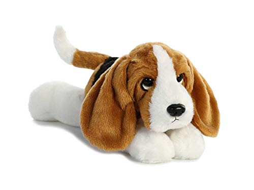 Aurora, 31567, Flopsies Basset Hound, 12 Pulgadas, Juguete Suave, Multicolor