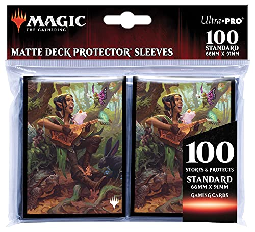 Aventuras en los reinos olvidados D&D 100ct mangas V5 para Magic: The Gathering