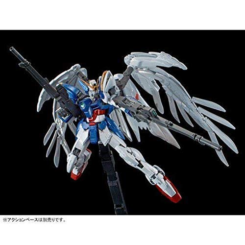 Bandai 1/144 RG XXXG - 00W 0 Wing Gundam Zero EW & DREIZWERG Acabado Titanio "Nuevo Traje Móvil Gundam Gundam W Endless Vals