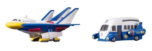 Bandai duck shuttle ? & lightning TM caravan [lightning eleven GO VS corrugated cardboard military secret W for theater] (japan import)