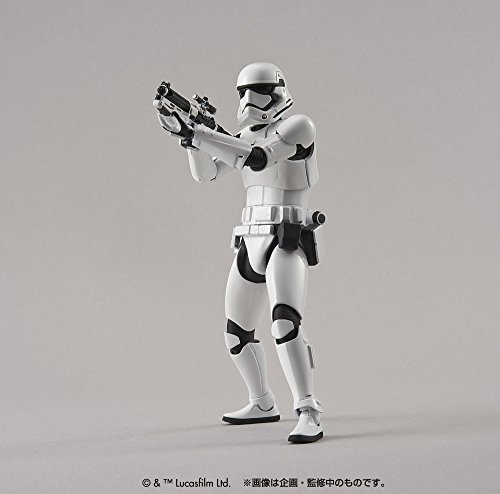 Bandai Star Wars First Order Storm Trooper 1/12 Scale Plastic Model Kit by