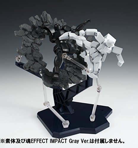 Bandai Tridente Plus - Base soporte para 3 figuras Tamashii Stage, color azul oscuro