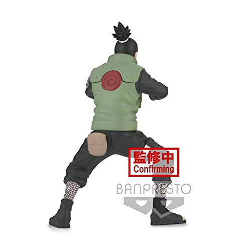 Banpresto Figura de Accion Naruto Shippuden Vibration Stars - Nara Shikamaru&Uzumaki Naruto (A:Nara Shikamaru), Multicolor, BP18187