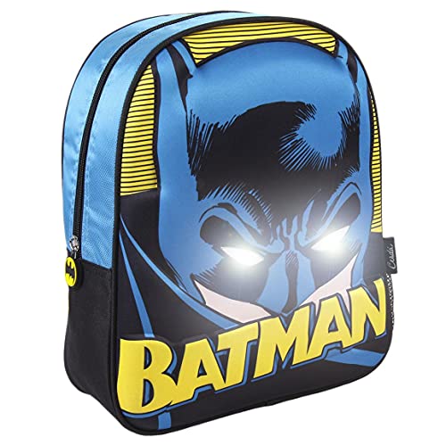 Batman Mochila infantil luces 3d