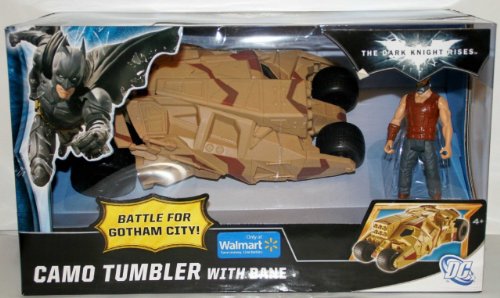 Batman The Dark Knight Rises Camo Tumbler Vehicle with Bane Action Figure