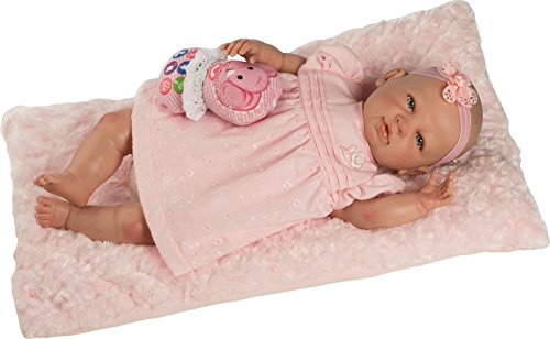 Berbesa- Baby Reborn, muñeca con Vestido (5300)