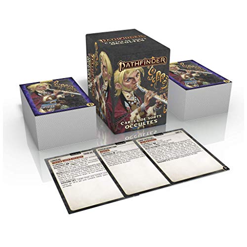 Black Book Editions Pathfinder 2 – Tarjetas de sortos ocupados – Versión francesa