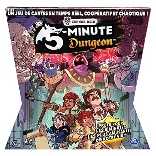 Board Games 6055161 Juego de mesa de 5 minutos, multicolor (versión francesa)