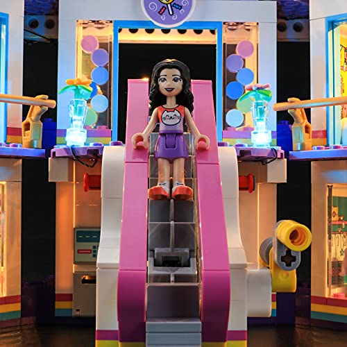 BRIKSMAX Kit de iluminación LED para Lego Friends Heartlake City Shopping Mall - Compatible con Lego 41450 Building Blocks Model- No incluir el Conjunto de Lego