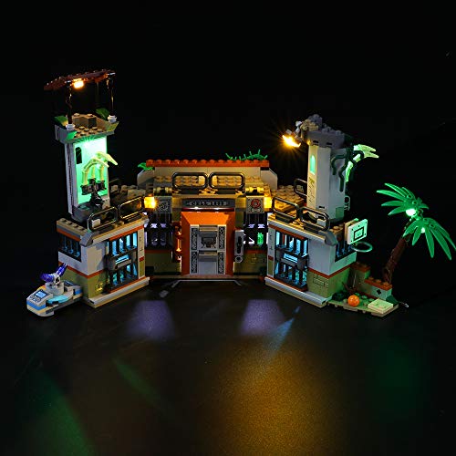 BRIKSMAX Kit de Iluminación Led para Newbury Abandoned Prison,Compatible con Ladrillos de Construcción Lego Modelo 70435, Juego de Legos no Incluido