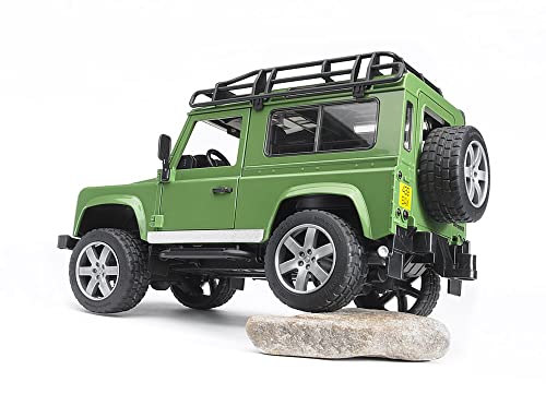 BRUDER - Coche Land Rover Defender Station Wagon - escala 1:16 - 02590