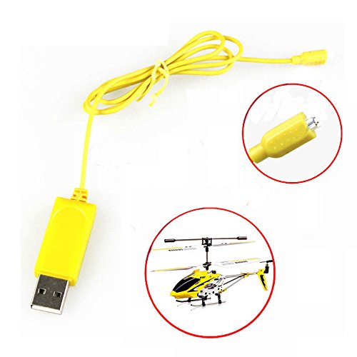 Cable de carga, cable de carga para helicóptero Rc Syma S107 S105 USB, mini cargador, piezas