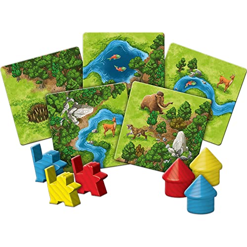 Carcassonne - Cazadores y carpetas, juego de mesa en italiano