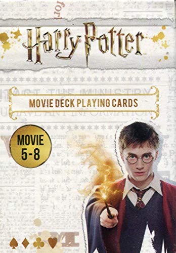 Cartamundi 108174128b Harry Potter - Juego de cartas (películas 5 a 8), diseño de Harry Potter , color/modelo surtido