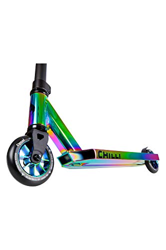 Chilli Scooter Rocky Neochrome 118-6 - Patinete Infantil, Color Cromado