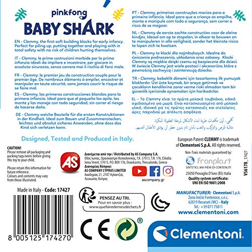 Clementoni - Cubo Baby Shark (17427)