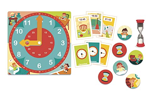 Clementoni-Sapientino La emoción de Aprender – Tic TAC cuánto Dura un Minuto-Fabricado en Italia – Play For Future, Reloj, Juego Educativo de 5 años (16244)