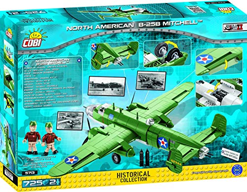 COBI HC WWII / 5713 / Norteamericana B-25 B Mitchell710