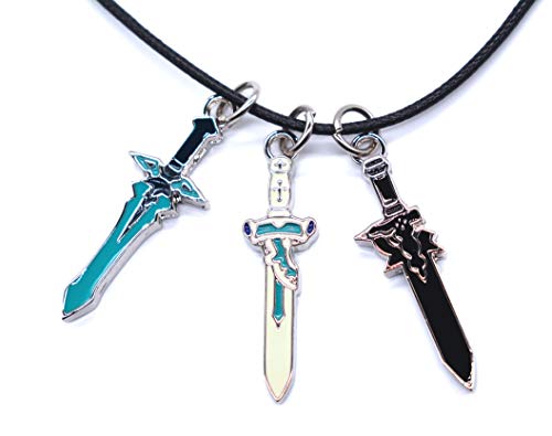 Collar de Sword Art Online con Colgantes de Espada