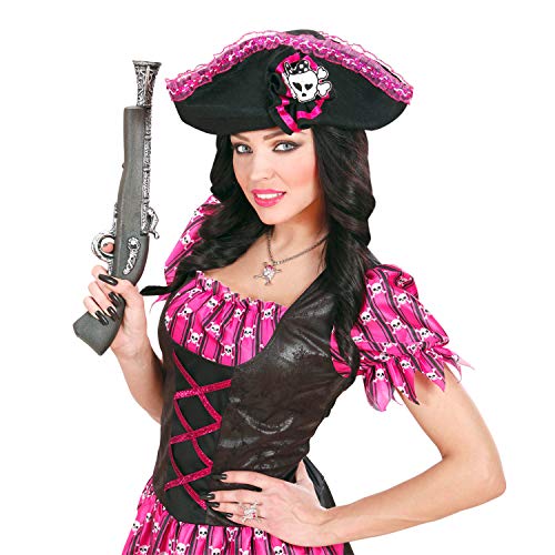 com-four® Conjunto de Accesorios de 2 Piezas para Disfraces de Piratas: Ideal para carnavales, Fiestas temáticas y Eventos de Disfraces [la selección varía]