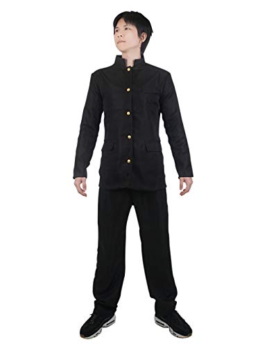 CoolChange Uniforme Escolar japonés para Chicos | Uniforme Gakuran | Negro | Taglia: S