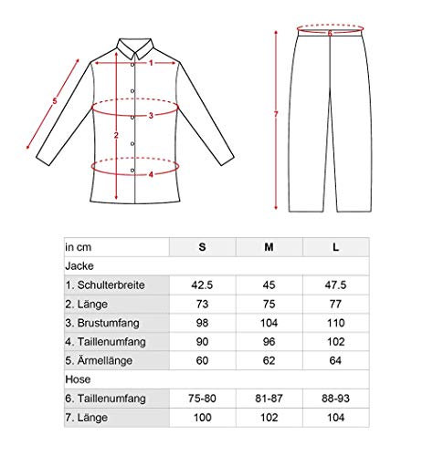 CoolChange Uniforme Escolar japonés para Chicos | Uniforme Gakuran | Negro | Taglia: S