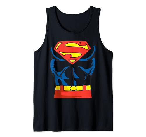 Cosplay de Superman DC de EE. UU. Camiseta sin Mangas