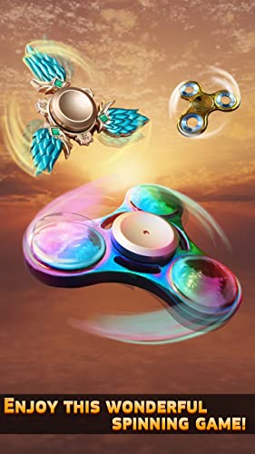 Craze Real Life Fidget Hand Spinner Simulator: Hand Toy Virtual Swiping and Floating Game For Boys And Girls