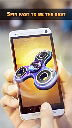 Craze Real Life Fidget Hand Spinner Simulator: Hand Toy Virtual Swiping and Floating Game For Boys And Girls