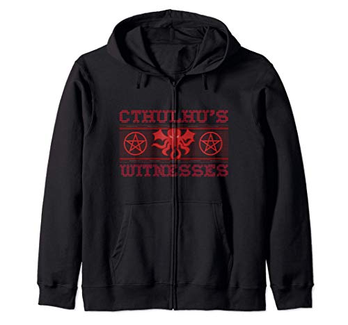 Cthulhu feo presencia divertido disfraz de Halloween Sudadera con Capucha