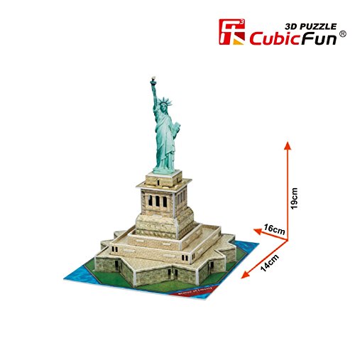 CubicFun - Puzzle en 3D Mini Estatua de la Libertad