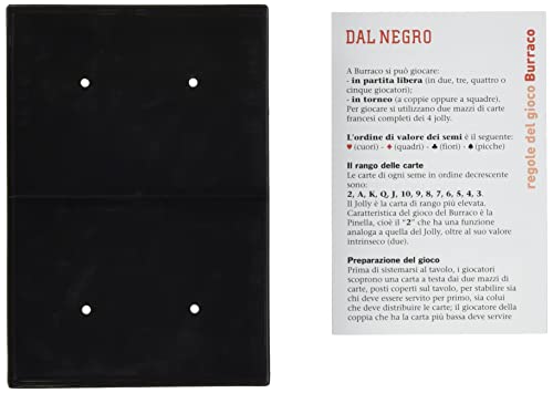 Dal Negro – 90078 burraco Italia, Tarjetas de Juegos