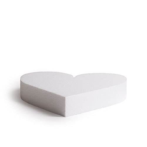 Decora 0173914 Corazon DE POLIESTIRENO 15X5H CM