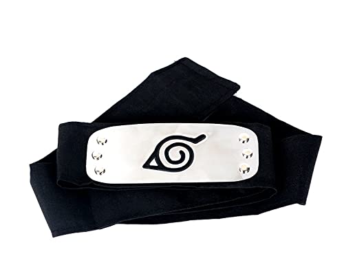 Diadema de anime Cosplay Máscara facial Accesorios de cosplay Bufanda Juego de roles Unisex Dos piezas Accesorios de vestuario para todas las edades Niños o niñas