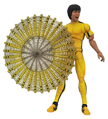 Diamond- Figura Articulada de la colección Select de Bruce Lee, Multicolor (MAR192442)