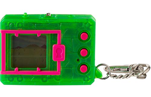 Digimon Bandai Original Digivice Virtual Pet Monster - Translucent Neon Green