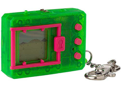 Digimon Bandai Original Digivice Virtual Pet Monster - Translucent Neon Green